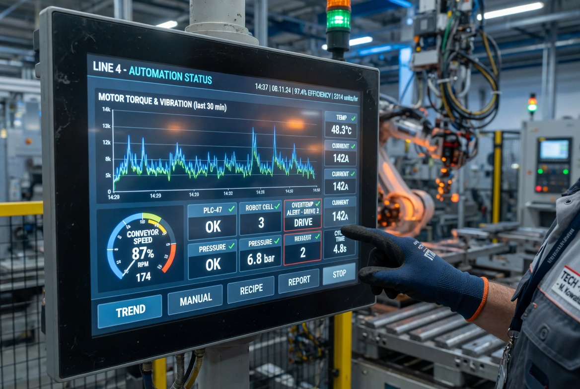 Touchscreen HMI Integration and SCADA Development - MASK Control Systems Ltd